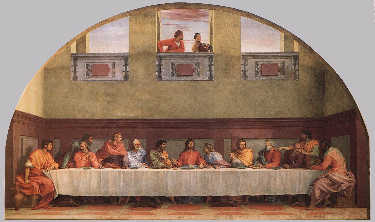 Andrea del Sarto The Last Supper ffgg